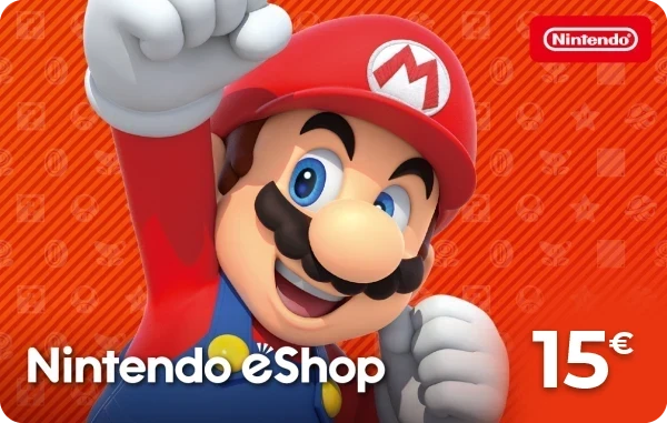 Karta Nintendo eShop 15 €