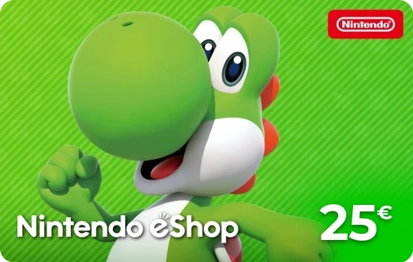 Karta Nintendo eShop 25 €