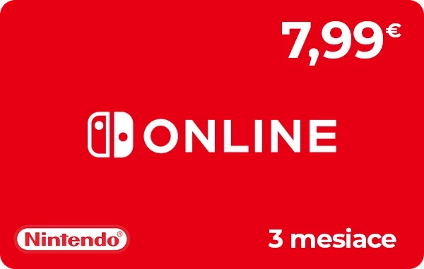 Nintendo Switch Online 3 mesiace