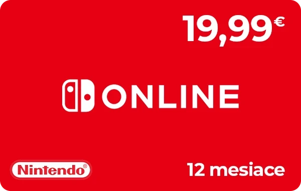 Nintendo Switch Online 12 mesiace