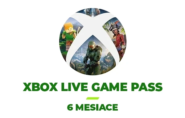 Xbox Live Game Pass 6 mesiace